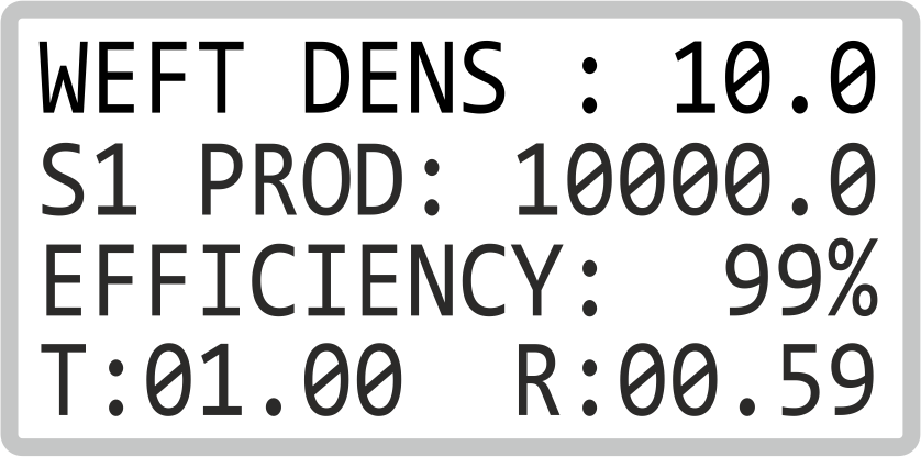 GCL Loom Controller Screen 1
