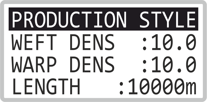 GCL Loom Controller Screen 2